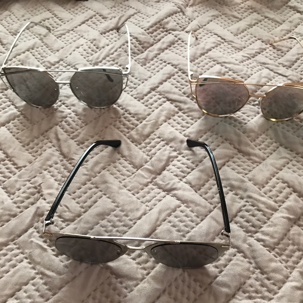 Unisex Sunglasses includes all 3 pair